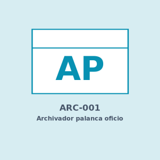 Archivador palanca oficio